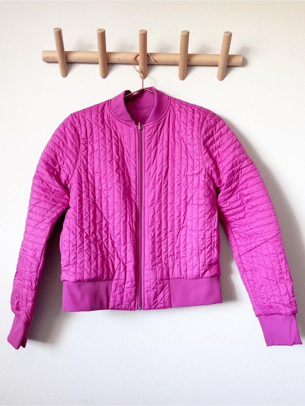Lululemon Non-Stop Reversable Bomber Jacket
Pink Lychee